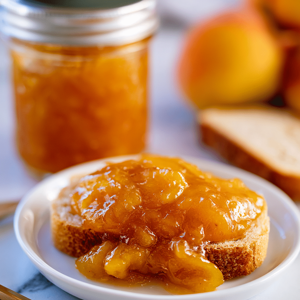 Homemade Peach Jam