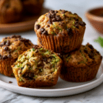 Zucchini Chocolate Chip Muffins