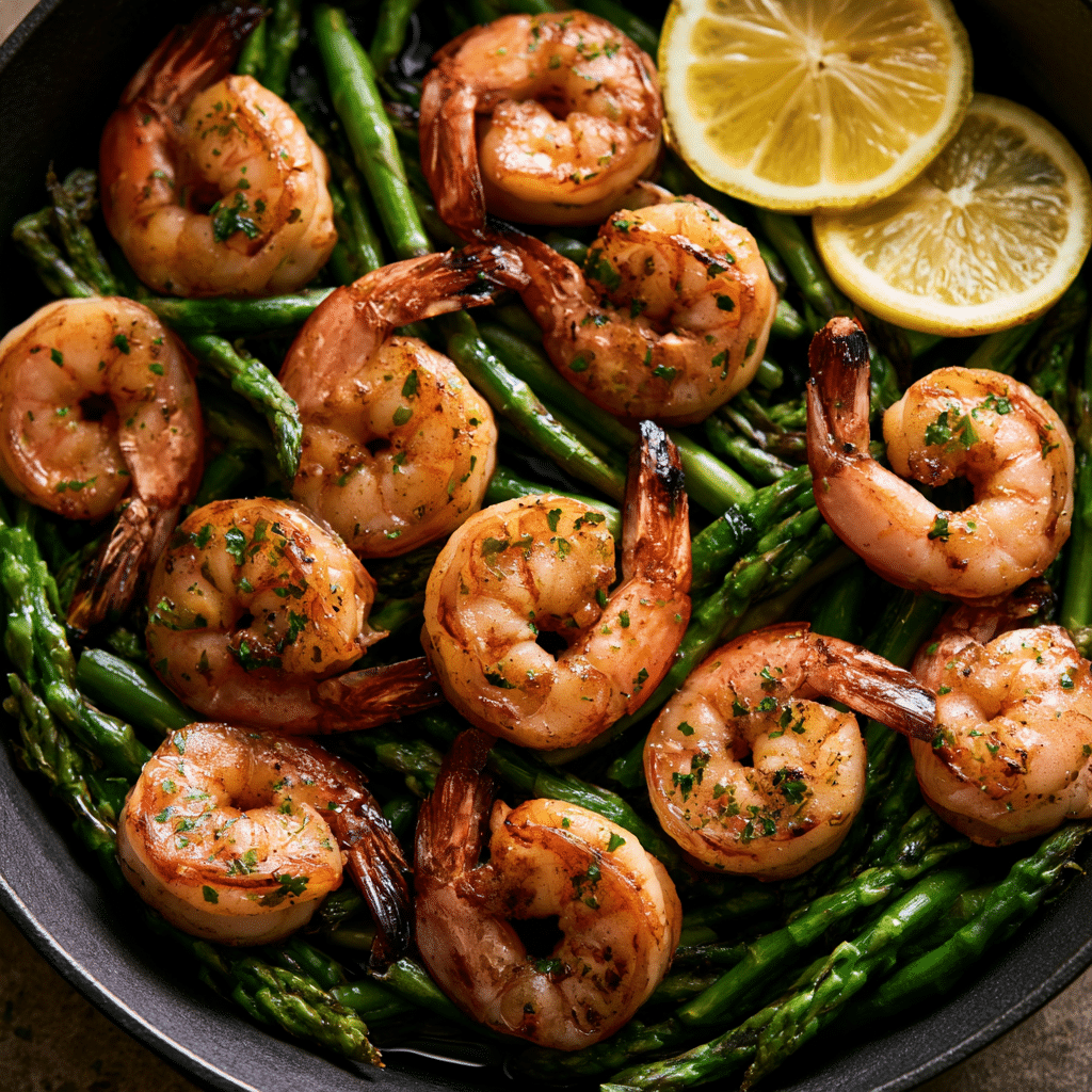 Lemon Garlic Shrimp