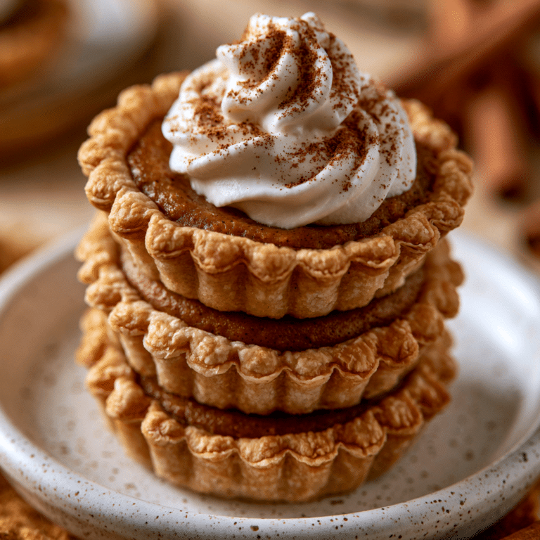 Mini Pumpkin Pies