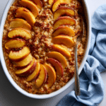 Peach Baked Oatmeal 2