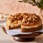Apple Crumble Cheesecake