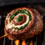 Grilled Flank Steak Pinwheels