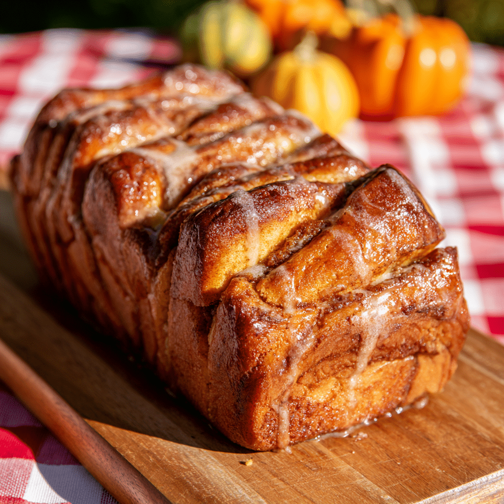 Pumpkin Spice Pull Apart Bread